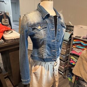 Denim jacket full of Disney fun